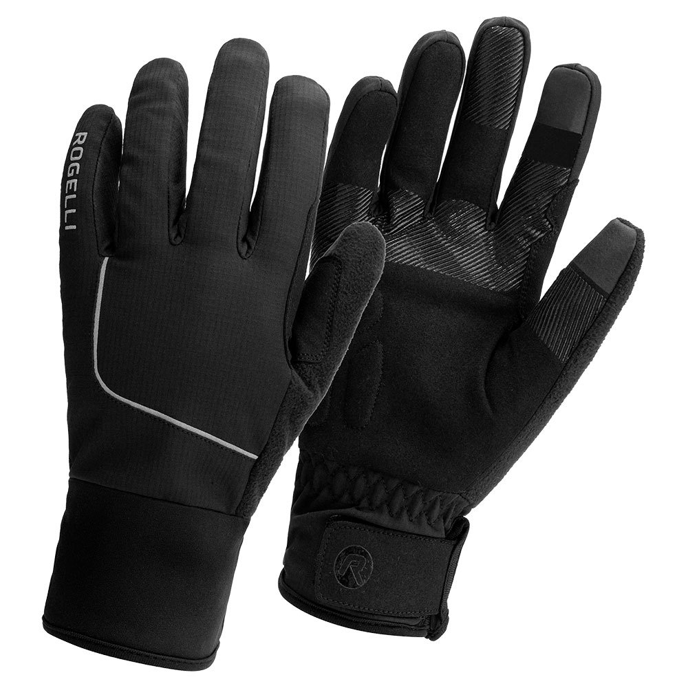 rogelli essential long gloves noir s homme