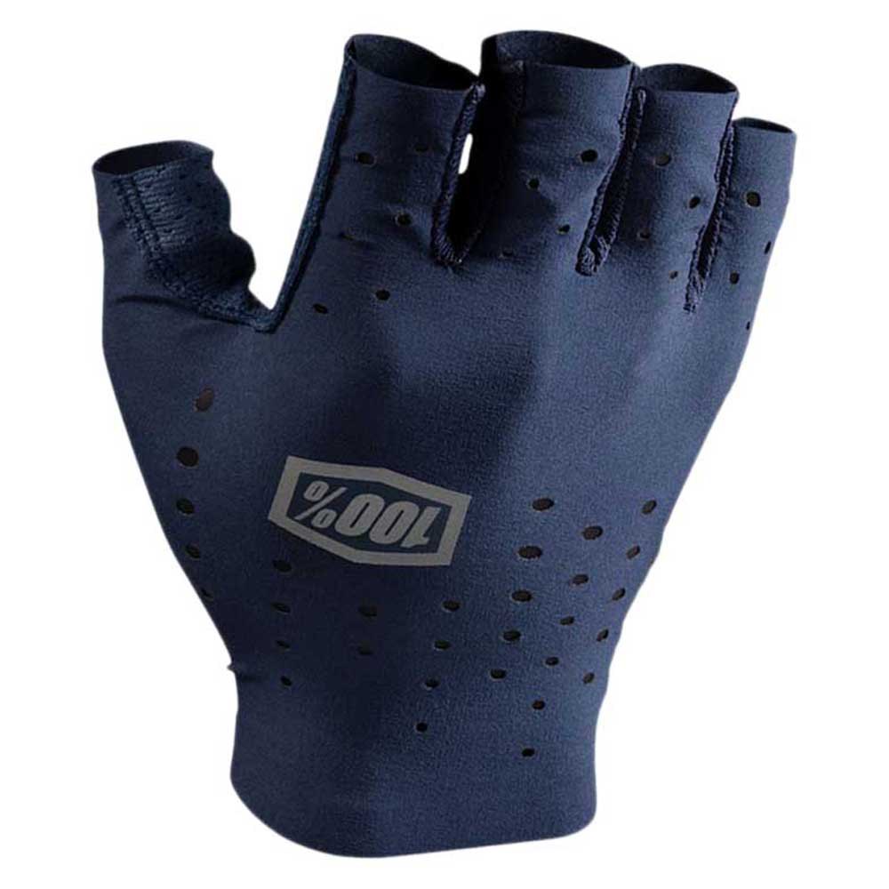 100percent sling short gloves bleu s homme