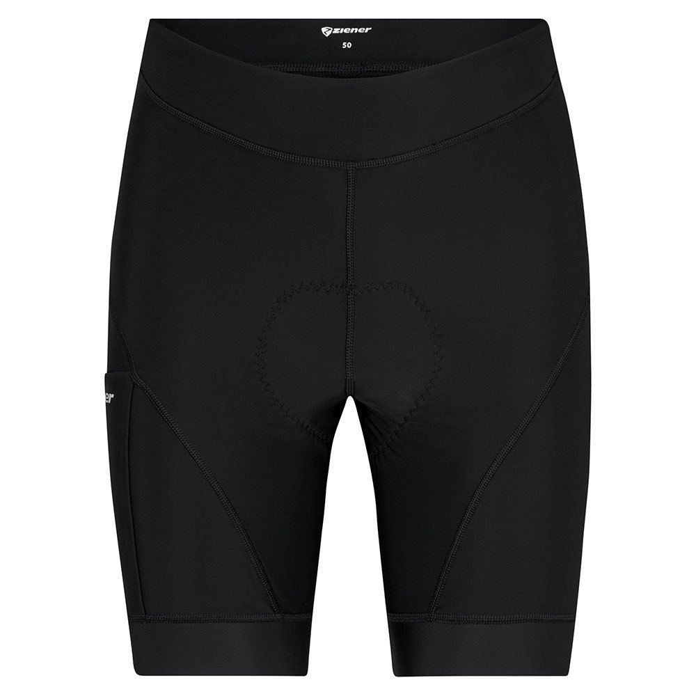 ziener nenik x-gel shorts noir 50 homme