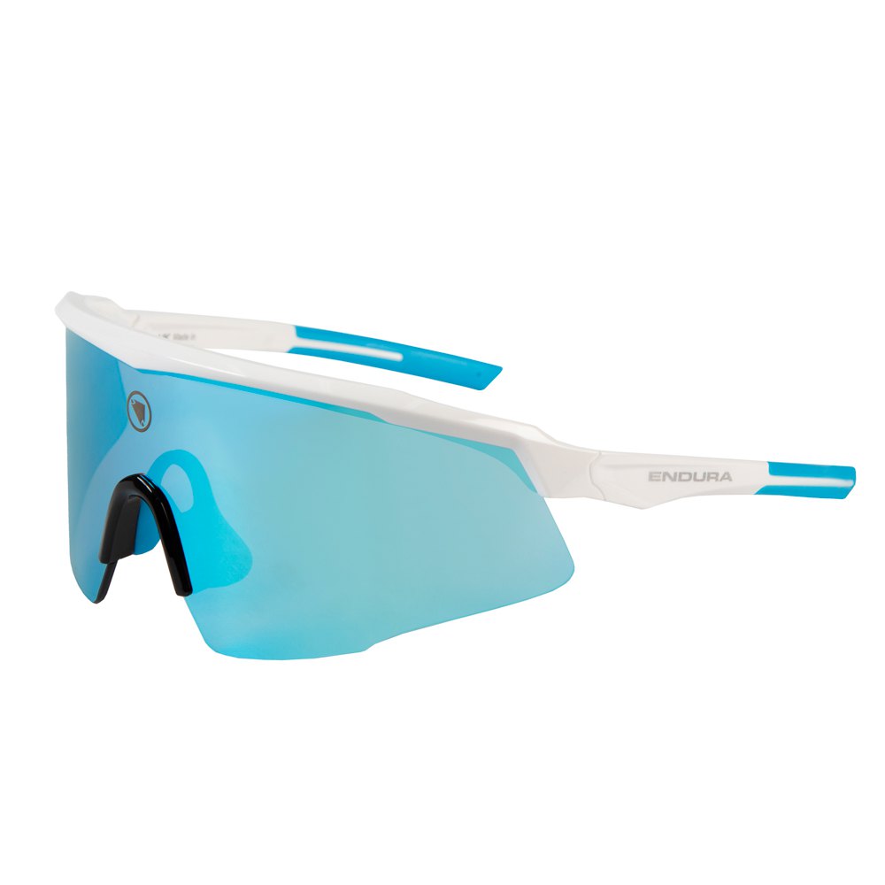 endura shumba ii sunglasses blanc blue mirror/cat3