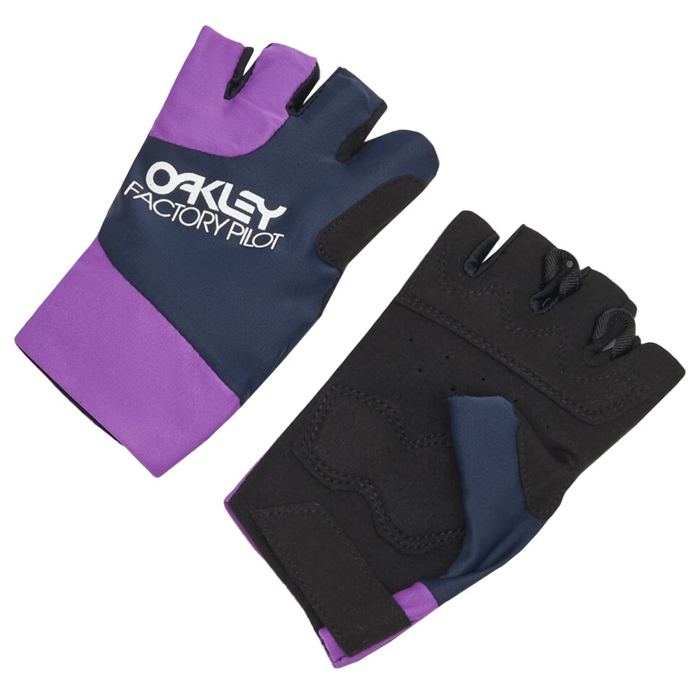 oakley apparel fp mtb short gloves violet s femme