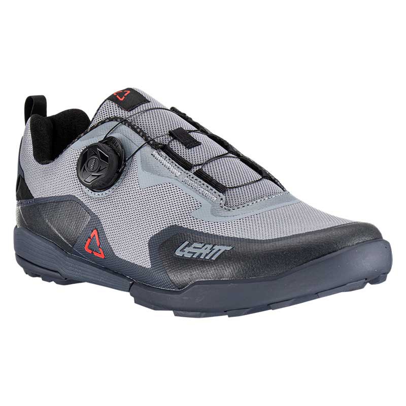 leatt 6.0 clip mtb shoes gris eu 42 homme