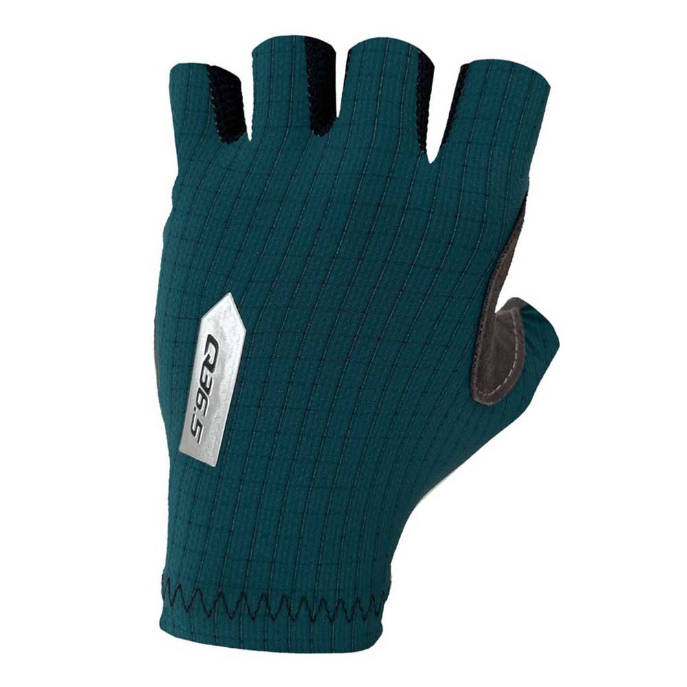 q36.5 pinstripe summer short gloves vert,bleu m homme
