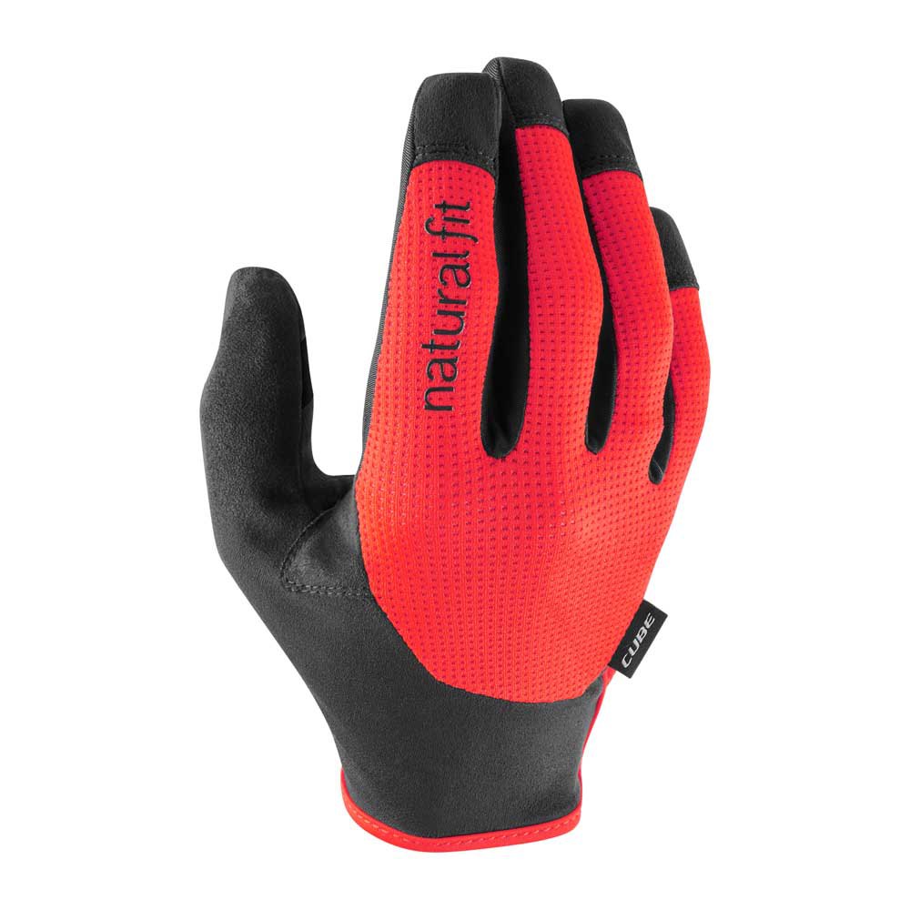 cube x nf long gloves rouge xs homme