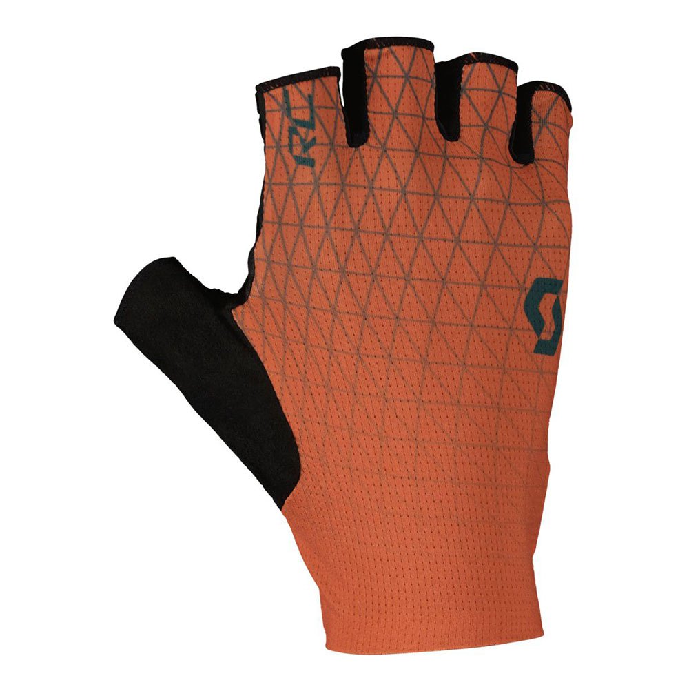scott rc short gloves orange m