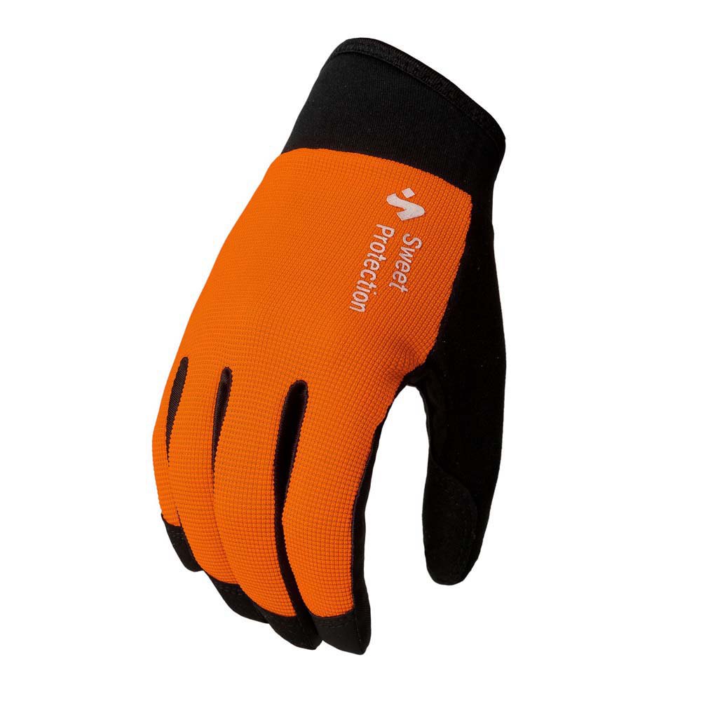 sweet protection hunter long gloves orange xs femme