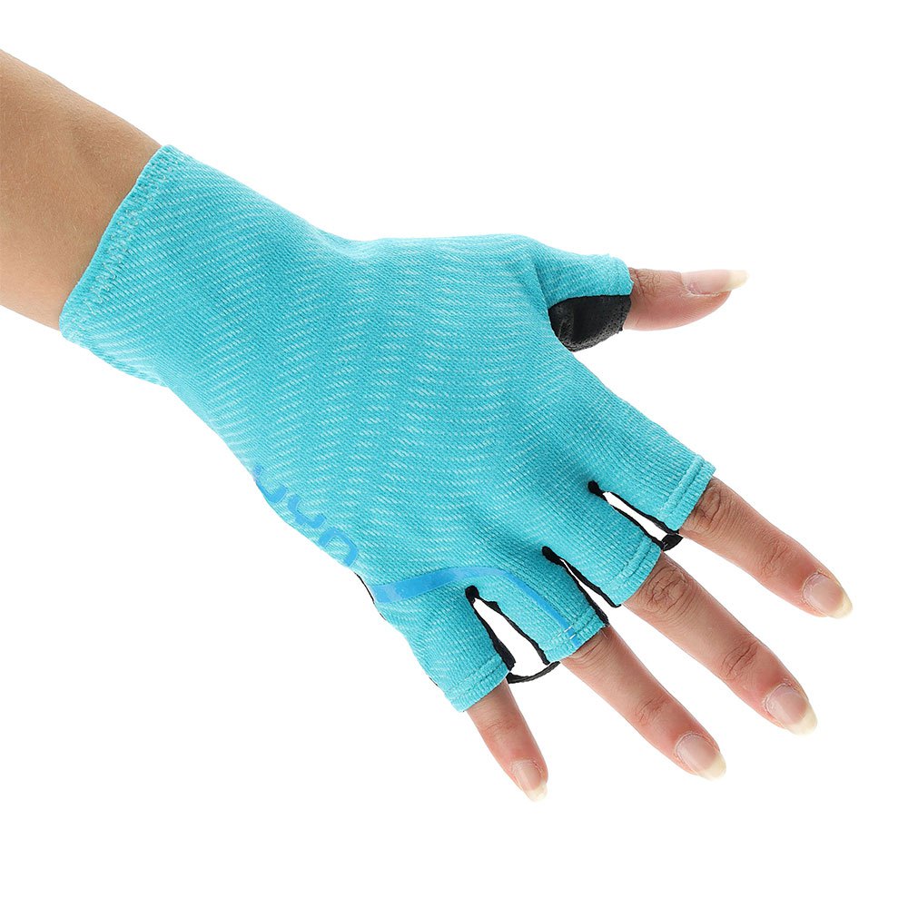 uyn all road short gloves bleu xs homme