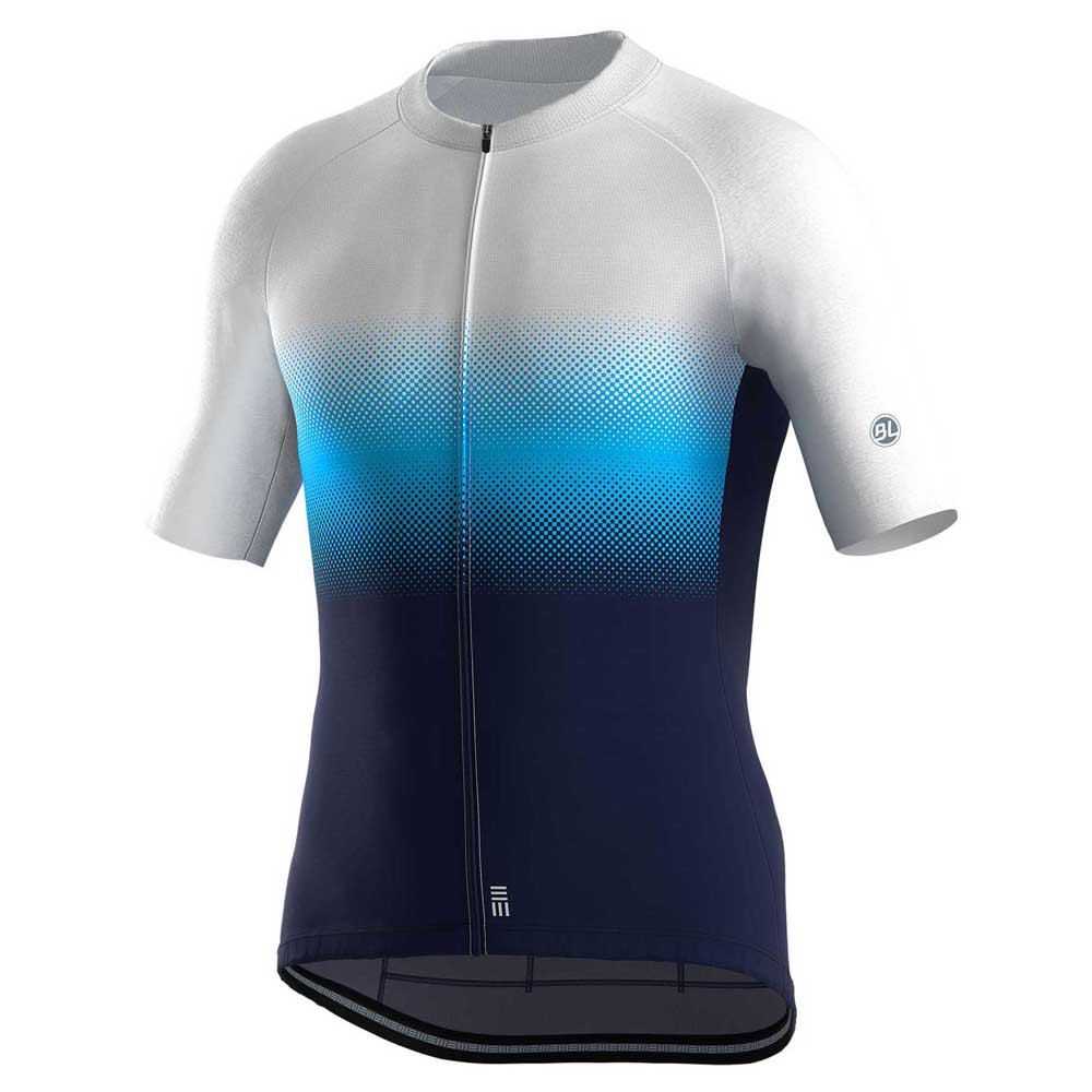 bicycle line sesto short sleeve jersey blanc,bleu 3xl homme