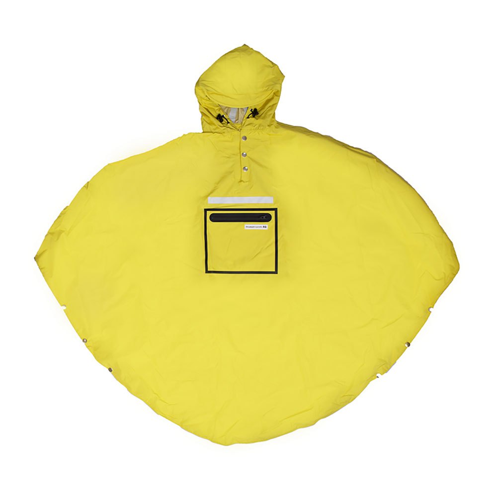 the peoples hardy 3.0 waterproof poncho jaune  homme