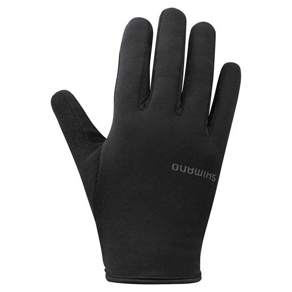 shimano light termal long gloves noir s homme