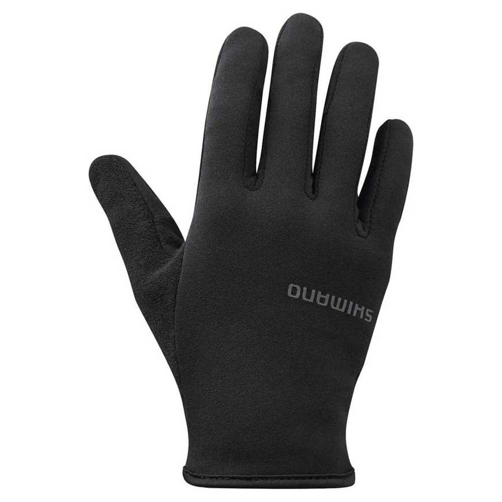 shimano light termal long gloves noir s femme