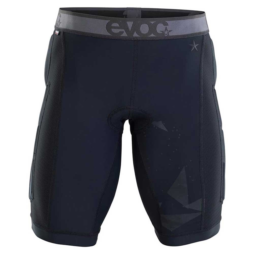 evoc crash bike protective shorts bleu m
