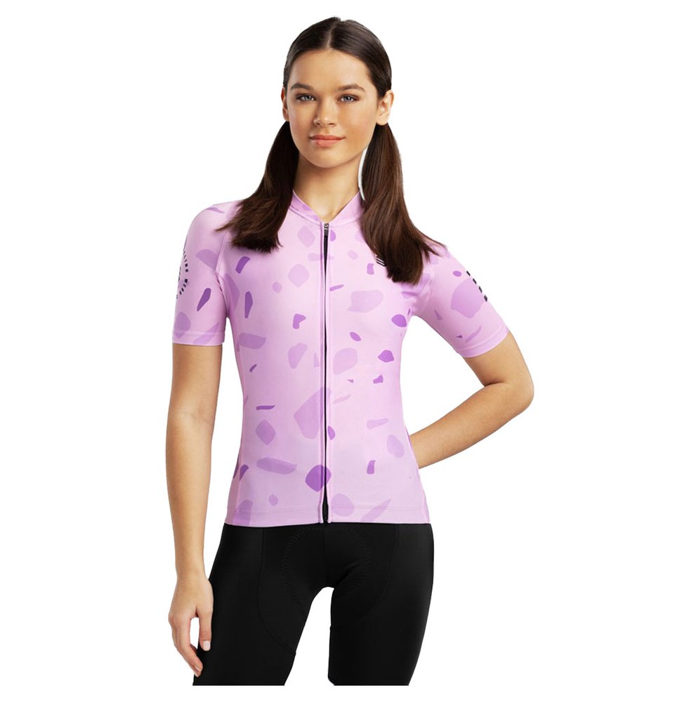 siroko m2 bloomer short sleeve jersey violet xs femme