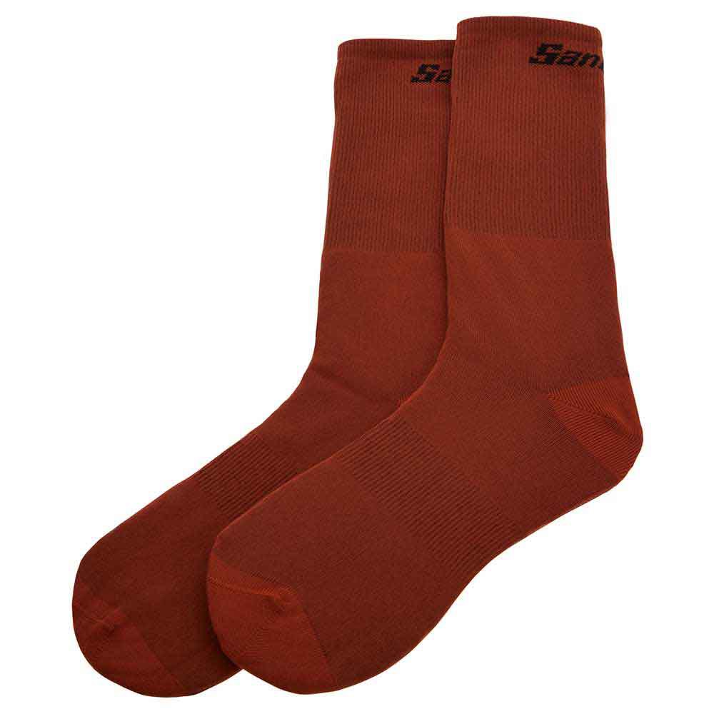 santini stone summer socks orange eu 40-43 homme