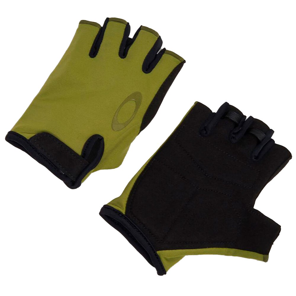 oakley apparel drops road short gloves vert s-m homme