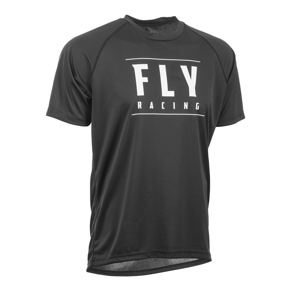 fly racing action short sleeve t-shirt noir m homme