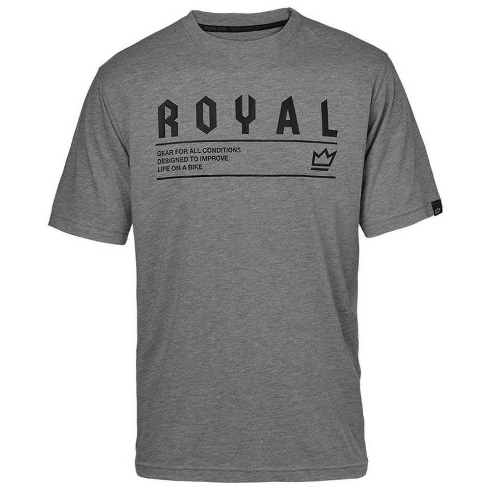royal core gfac short sleeve t-shirt gris l homme