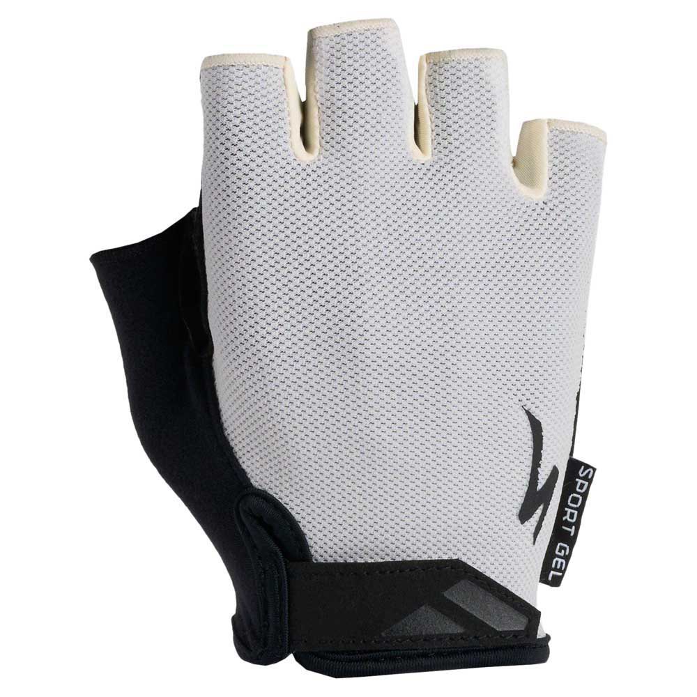 specialized bg sport gel short gloves blanc xl homme