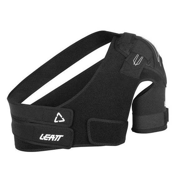 leatt brace left shoulder pads noir s-m