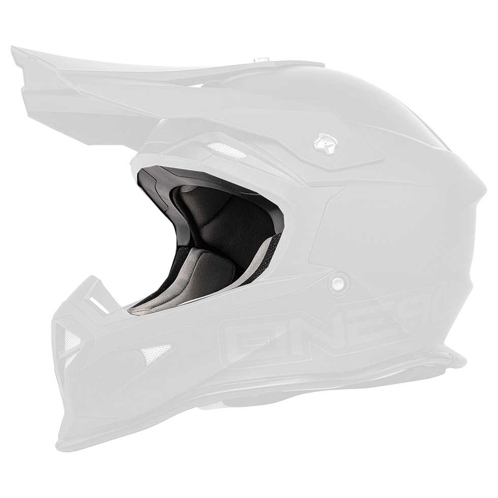oneal liner and cheek s for helmet 2series evo pad noir m