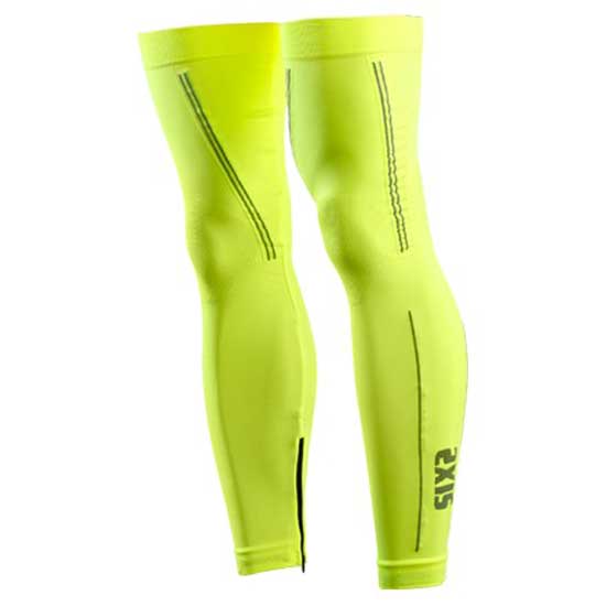 sixs gami leg warmers jaune s-m homme