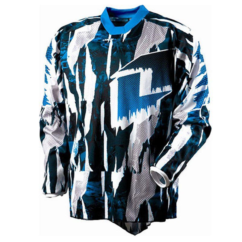 one industries carbon twisted long sleeve t-shirt blanc,bleu 2xl homme