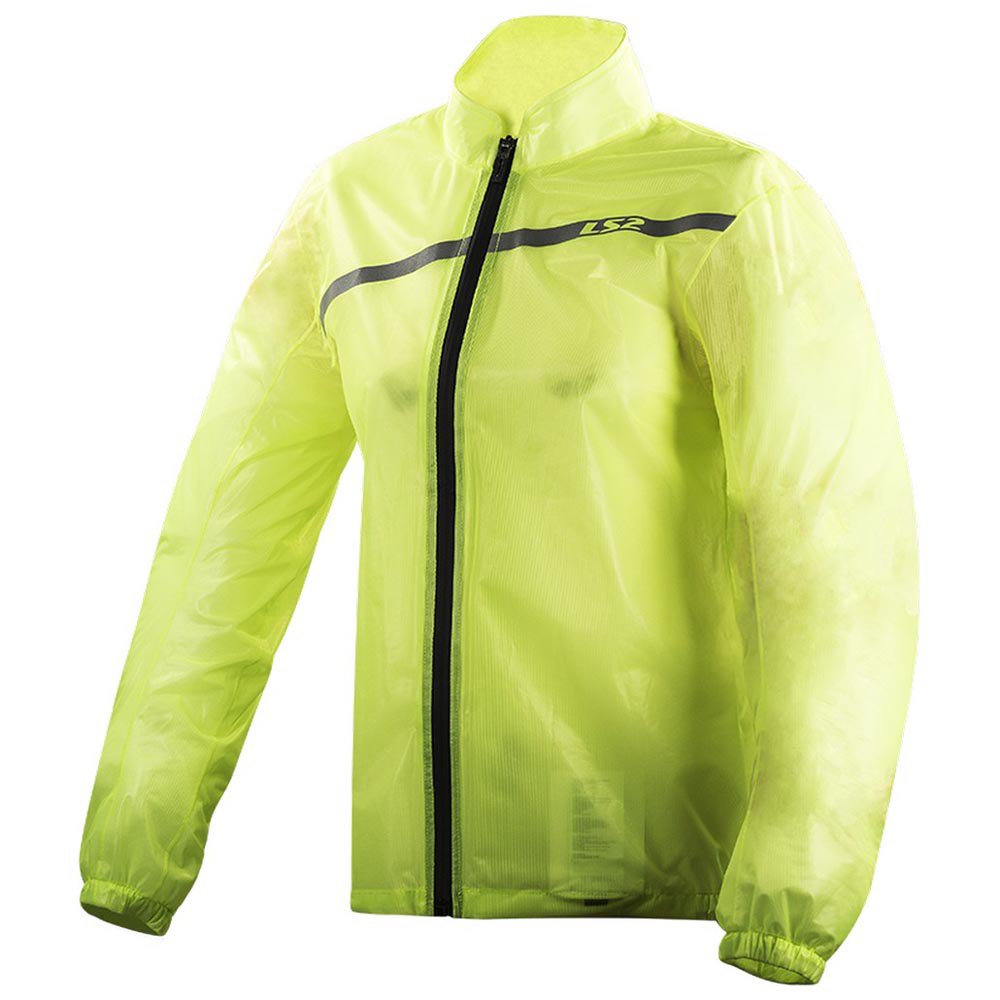 ls2 textil commuter membrane rain jacket jaune 3xl homme