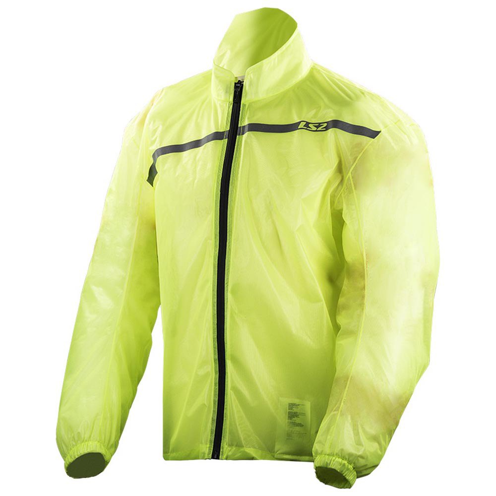 ls2 textil commuter membrane jacket jaune m homme