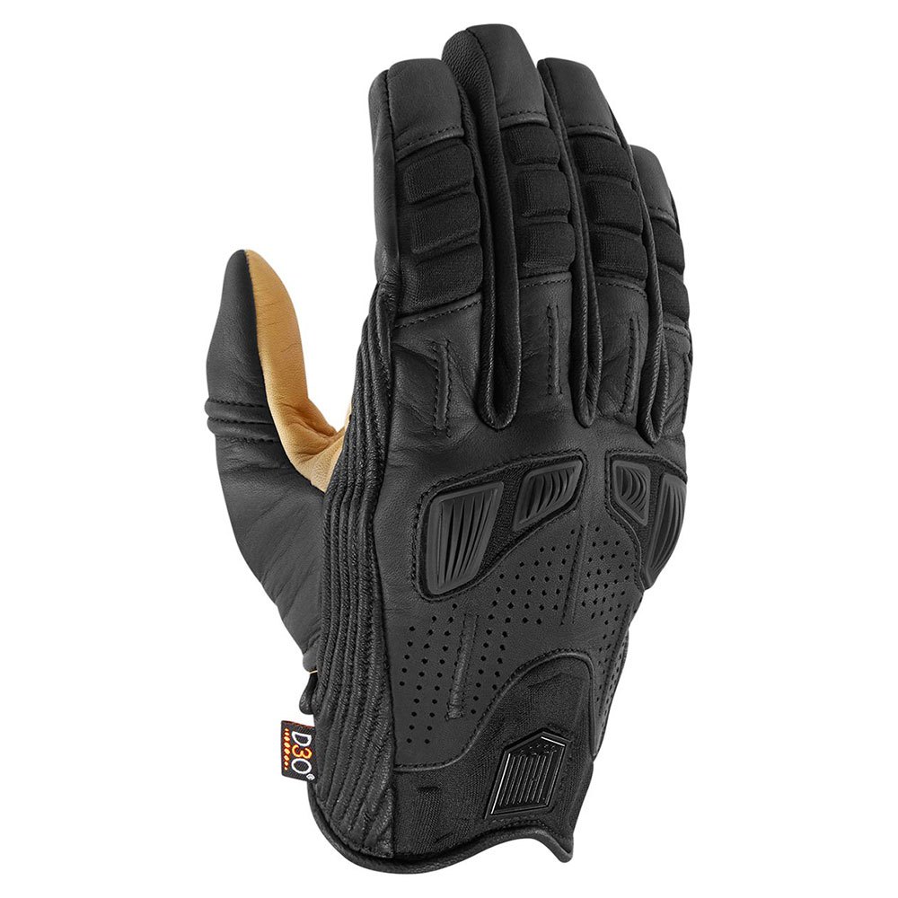 icon axys mid cuff gloves noir s