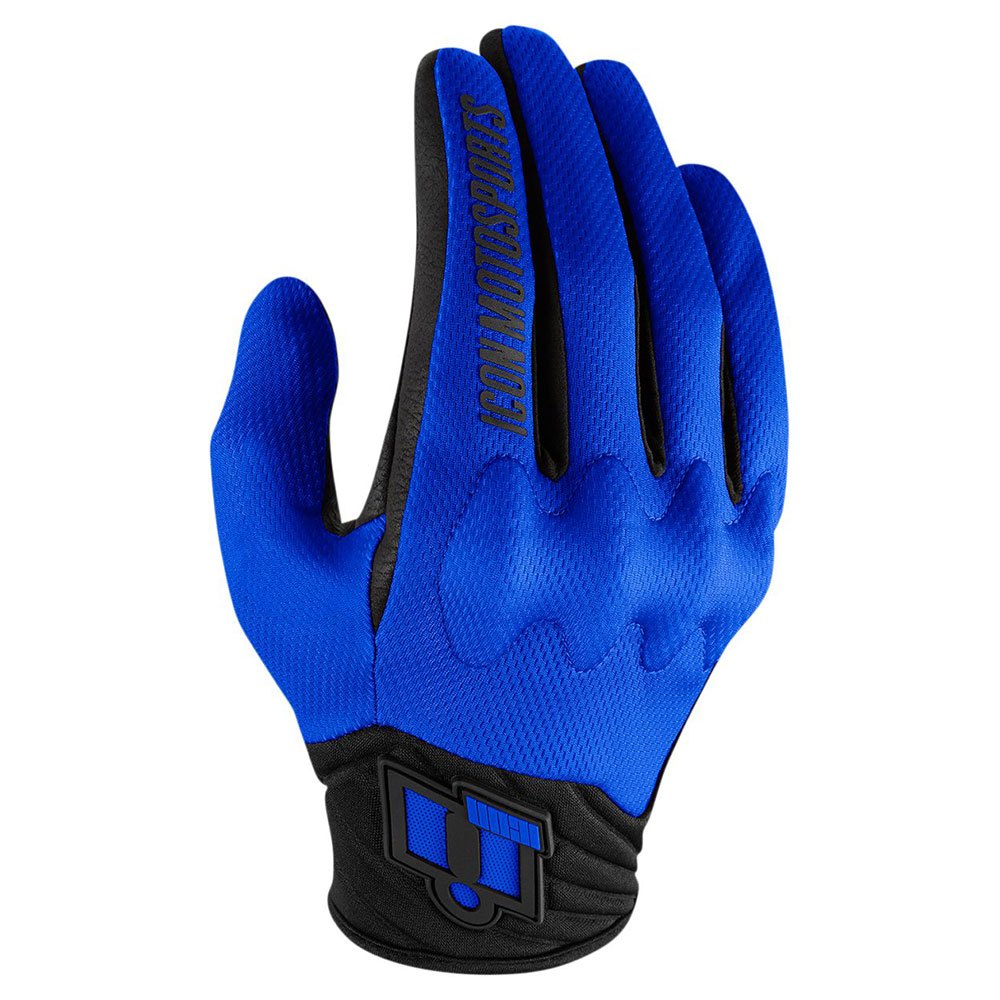icon anthem 2 gloves bleu 3xl