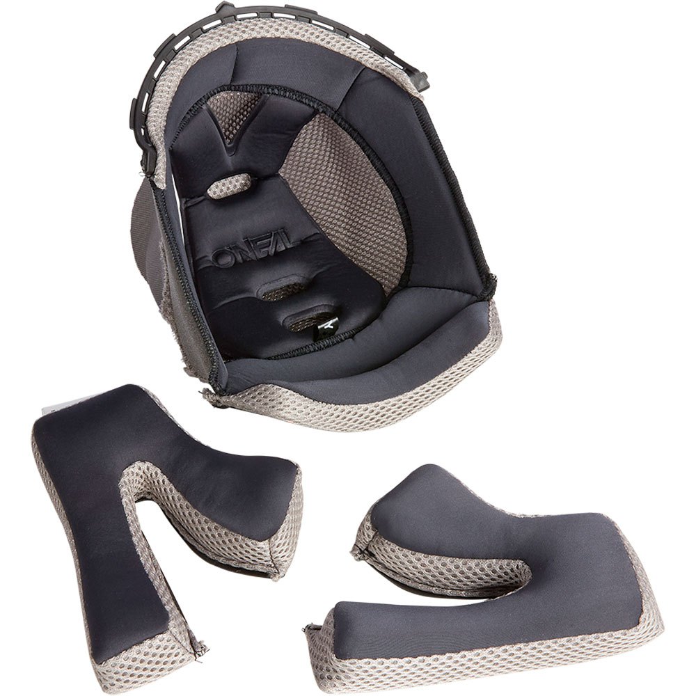 oneal 1 series youth liner&cheek pads gris s