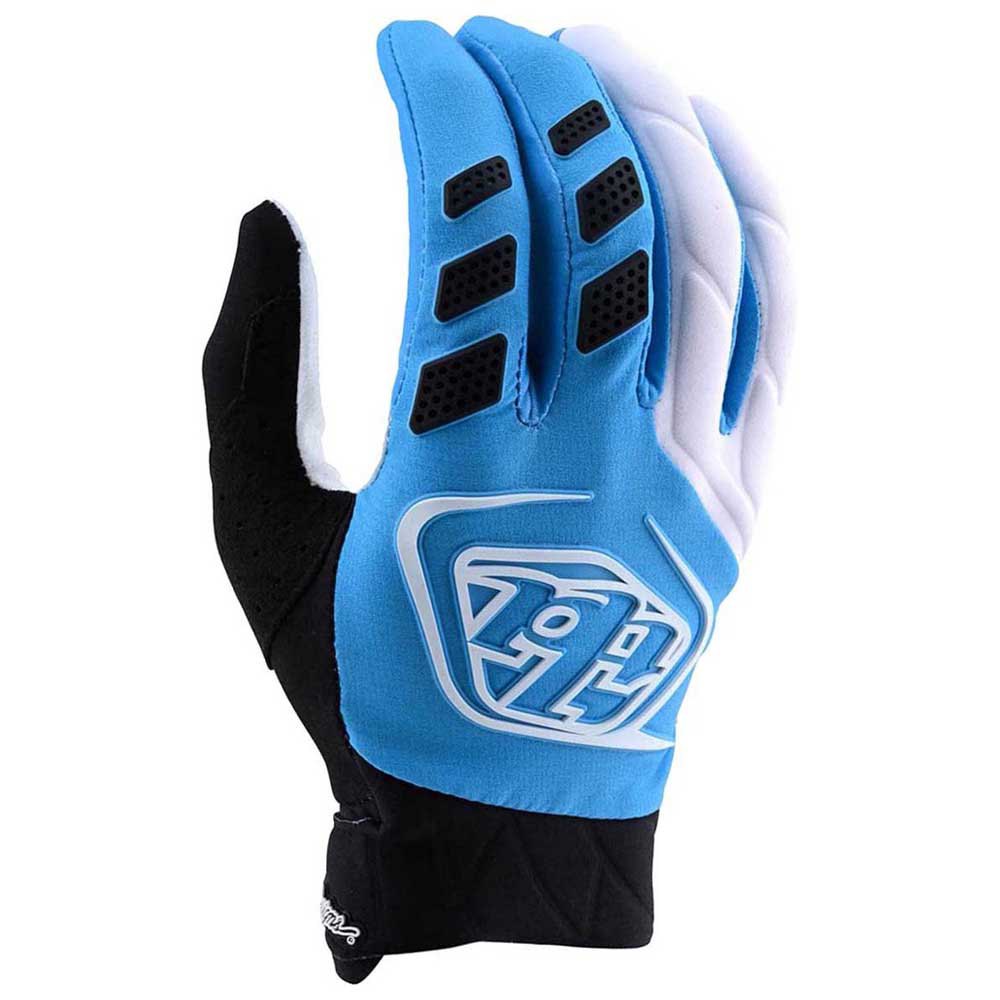 troy lee designs revox solid gloves bleu xl