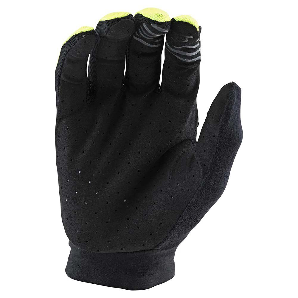 troy lee designs ace 2.0 solid gloves jaune,noir 2xl