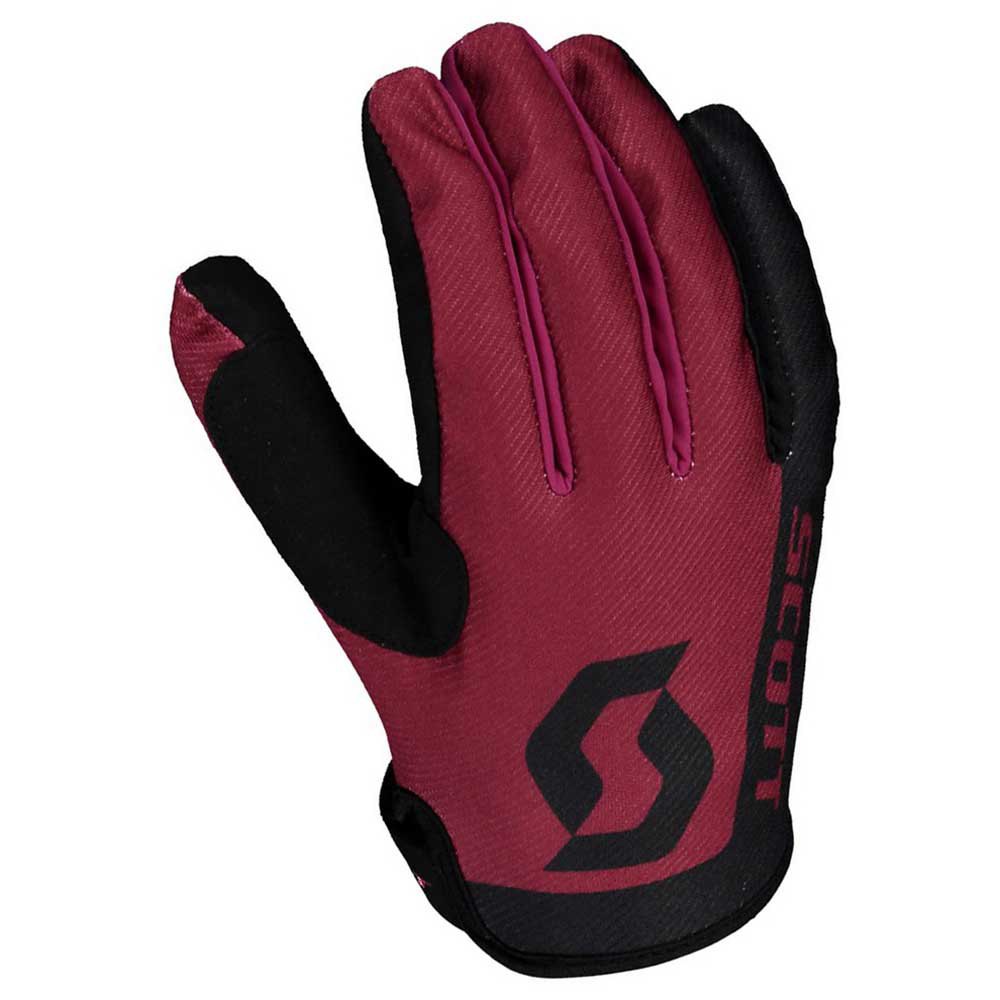 scott 350 race gloves rouge,noir m
