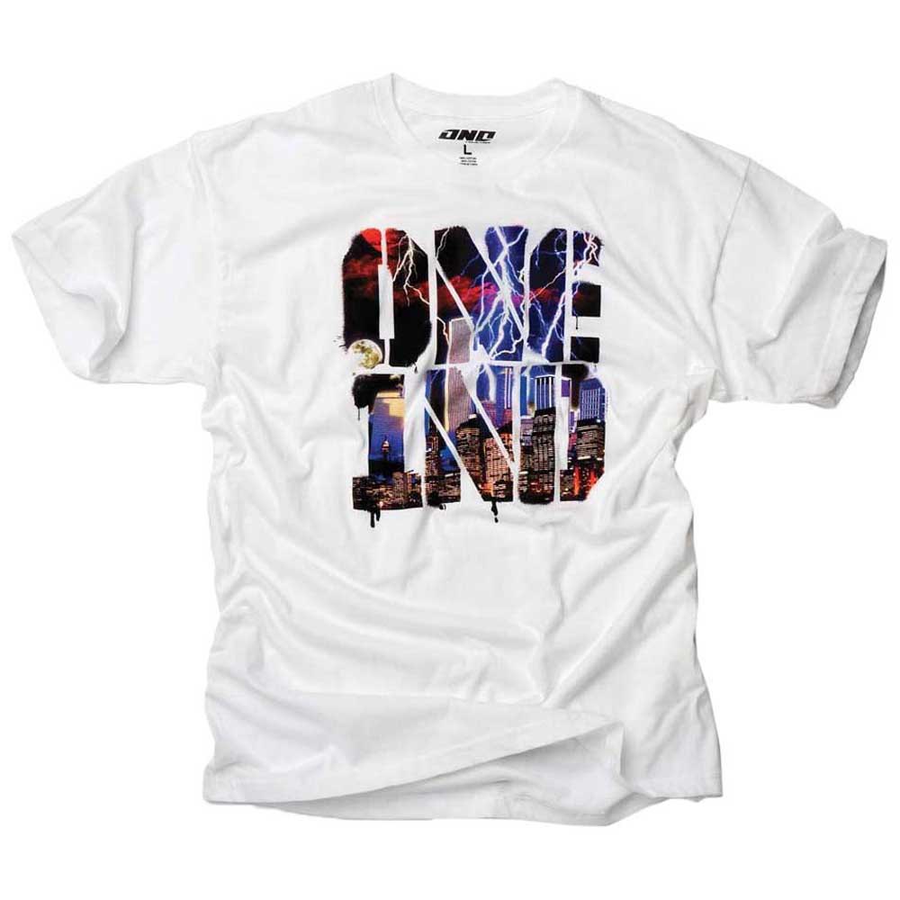 one industries storm short sleeve t-shirt blanc s homme