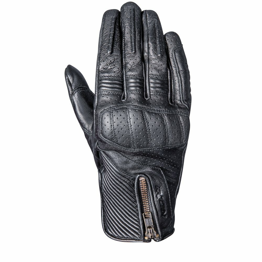 ixon summer leather motorcycle gloves rs rocker noir m