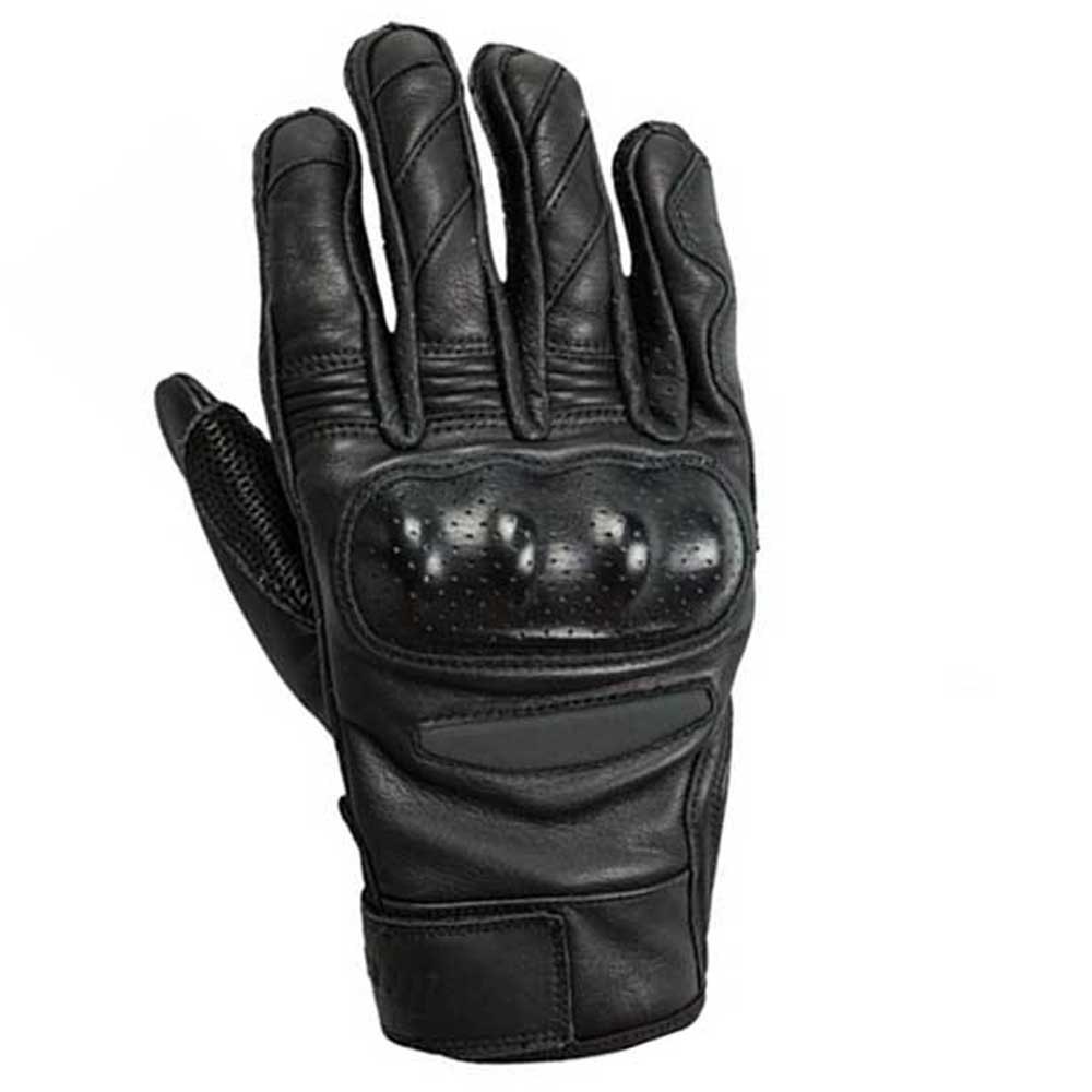 invictus el diablo long leather gloves noir m