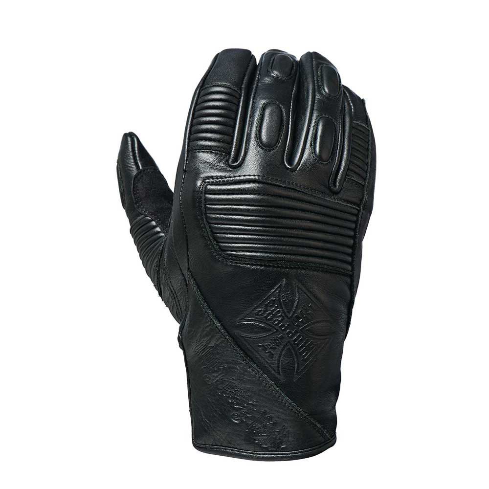 west coast choppers bfu leather gloves noir s