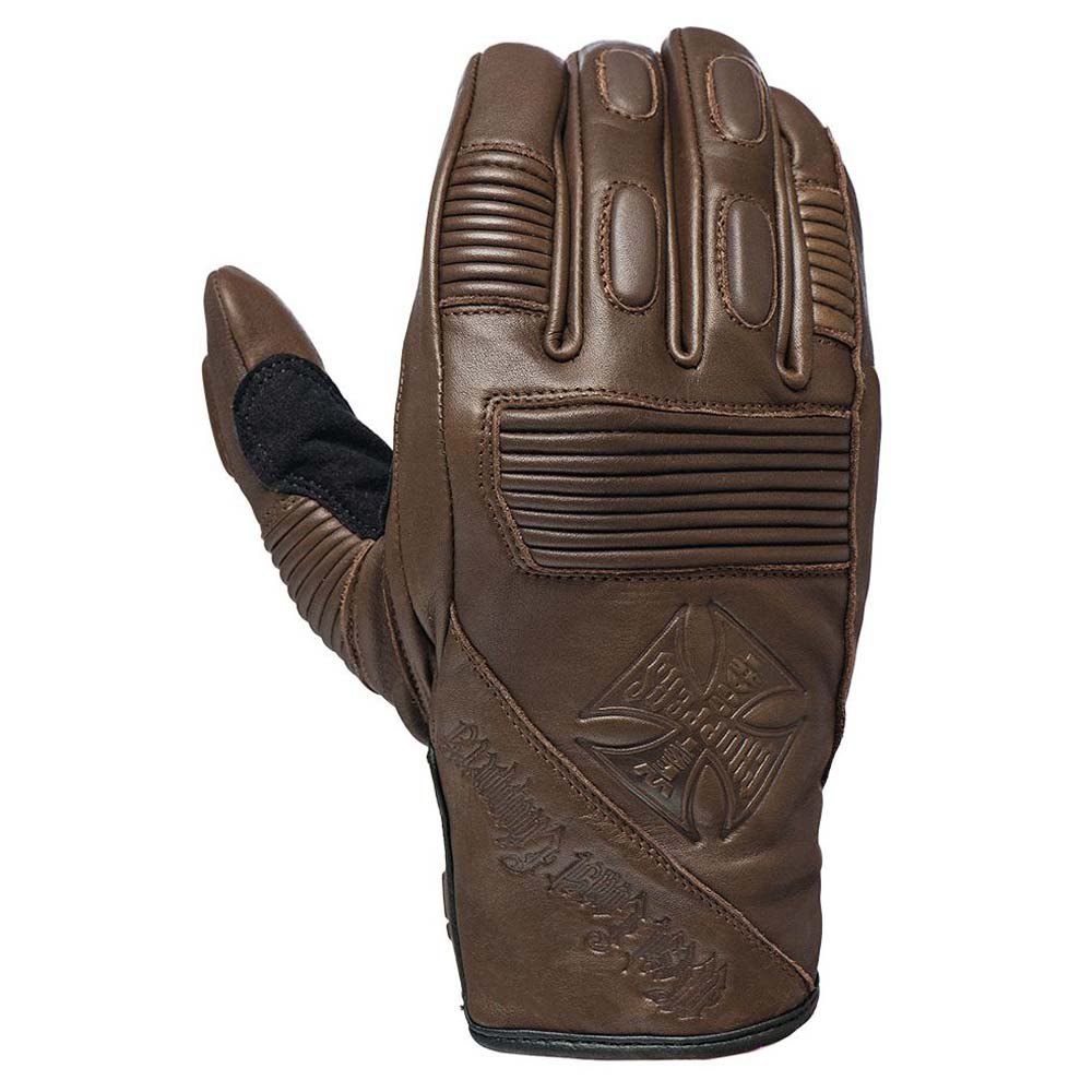west coast choppers bfu leather gloves marron 2xl