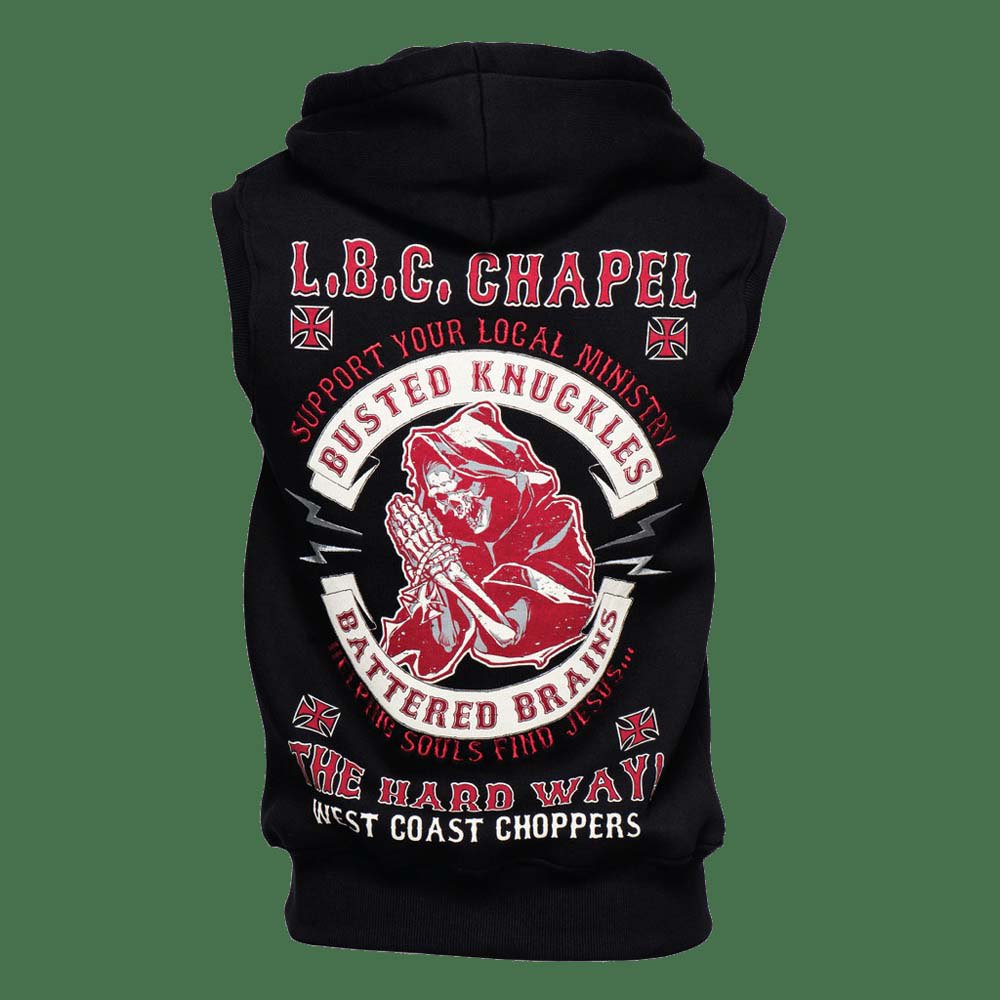 west coast choppers chapel hoodie noir s homme