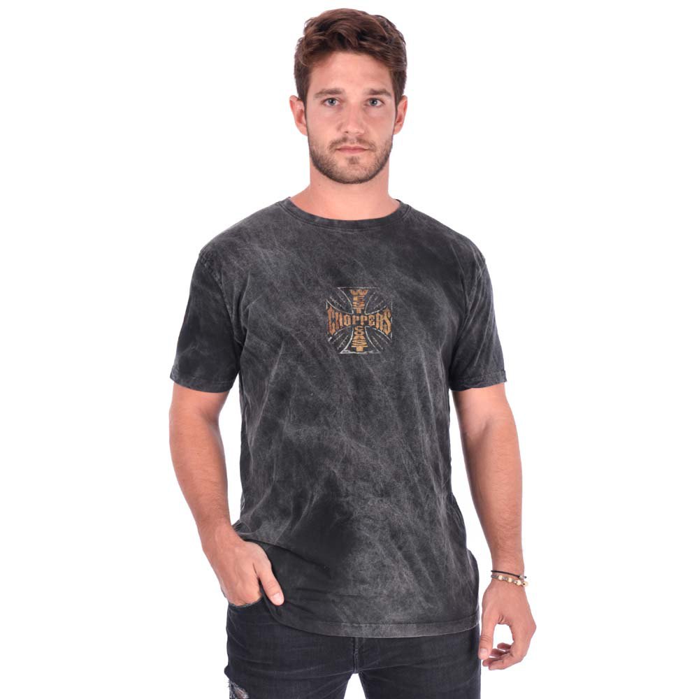 west coast choppers og vintage short sleeve t-shirt noir 3xl homme