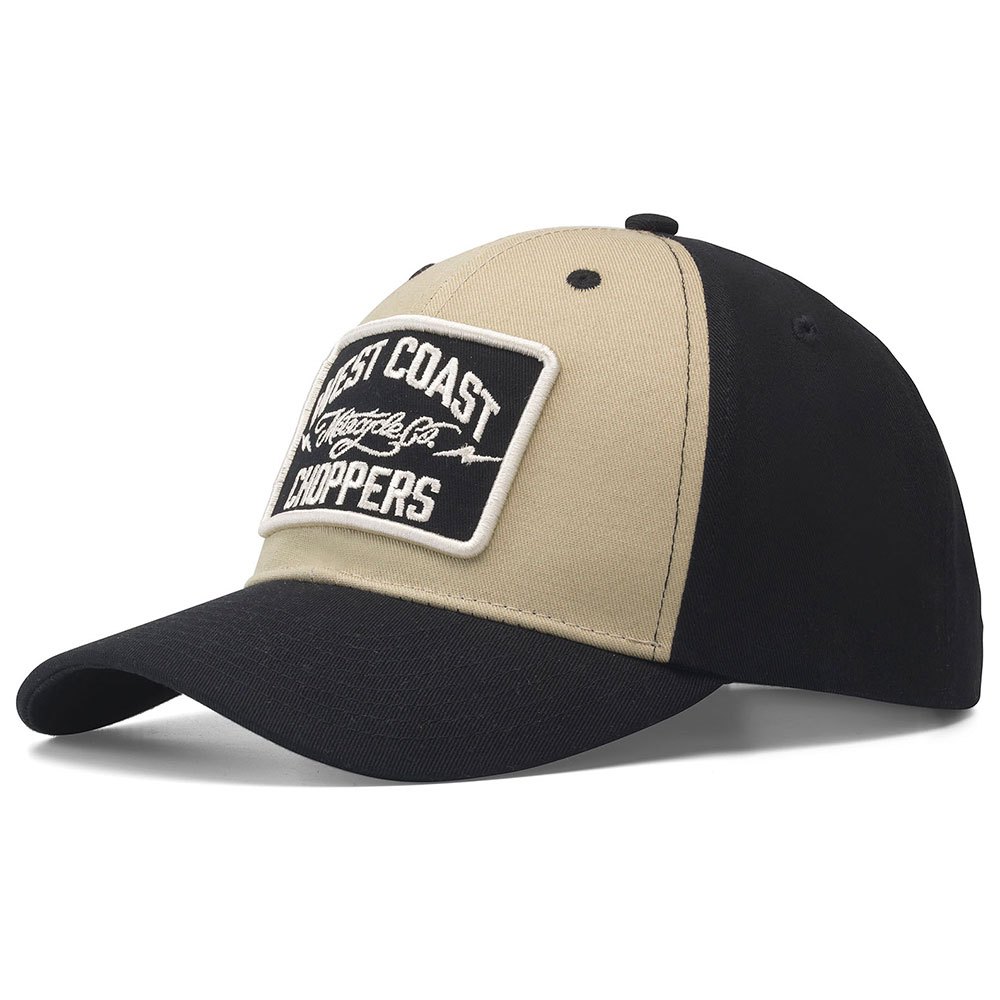 west coast choppers motorcycle co. patch cap beige  homme