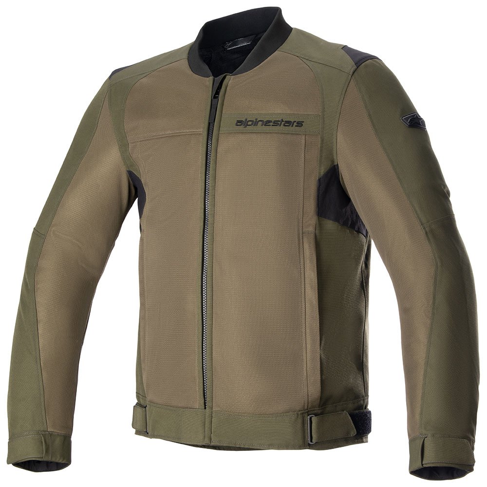 alpinestars v2 air leather jacket vert 4xl homme