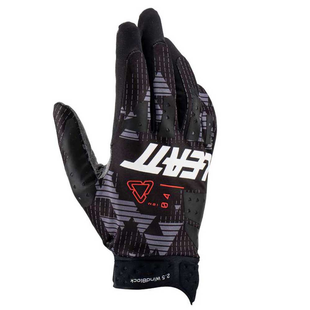 leatt 2.5 windblock long gloves noir s