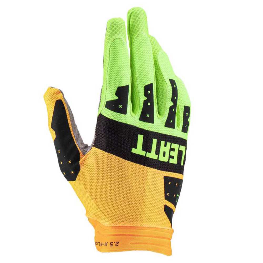 leatt 2.5 x-flow long gloves vert m