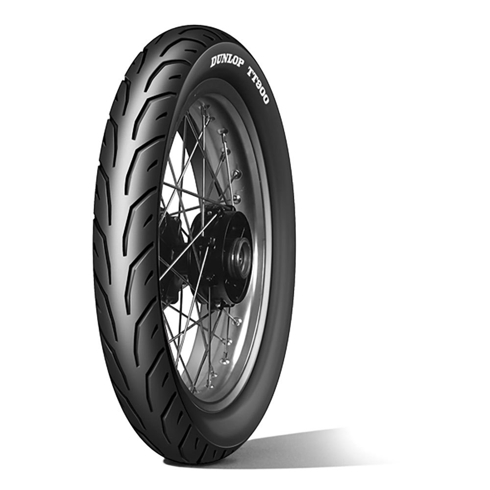 dunlop tt900 43p tt m/c front or rear road tire noir 2.50 / r17