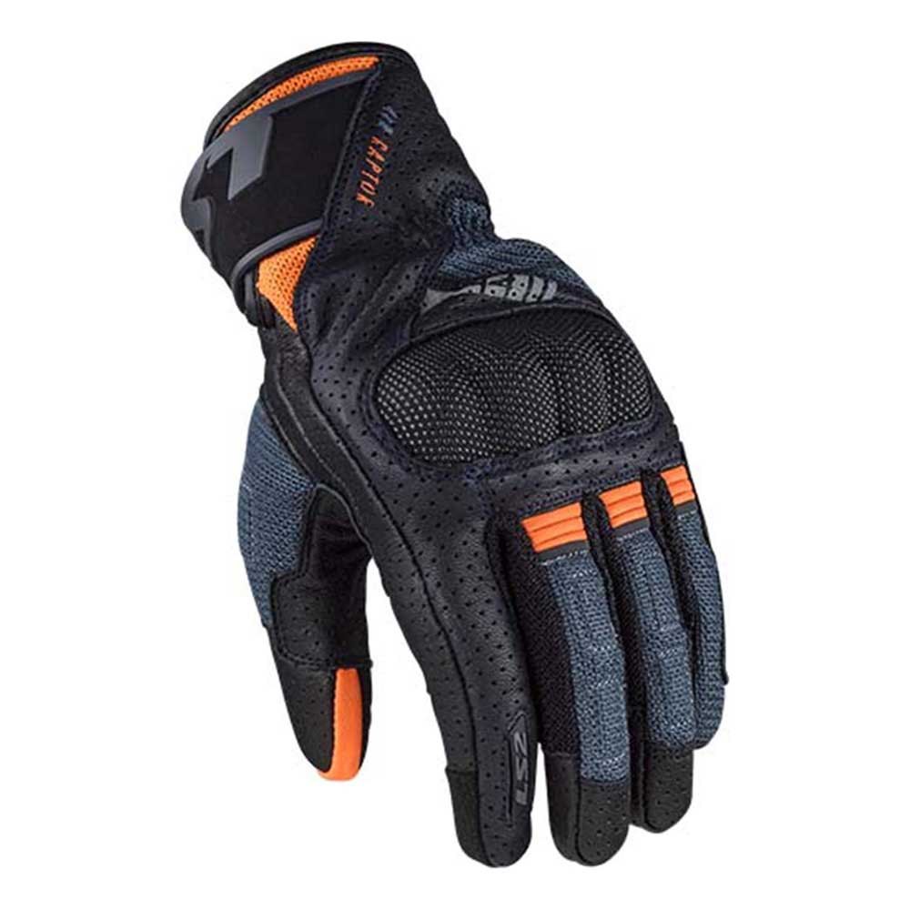 ls2 textil air raptor gloves bleu s