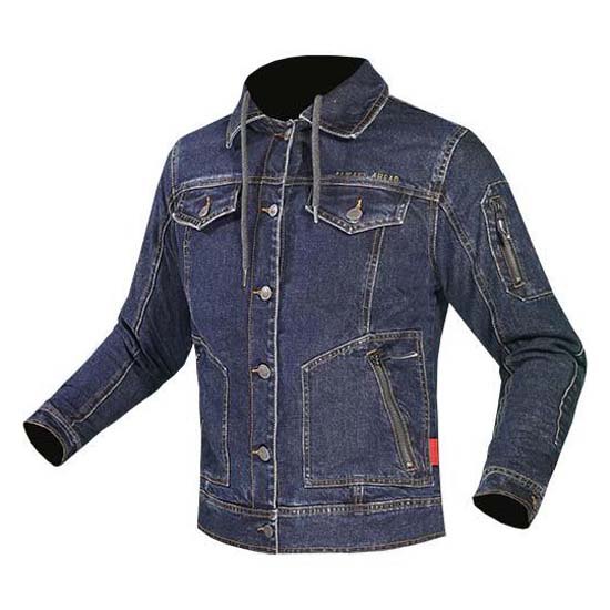 ls2 textil oaky jacket bleu 5xl femme