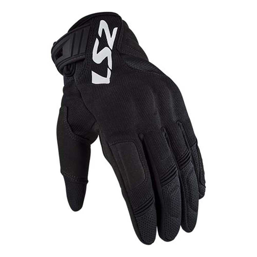 ls2 textil silvia gloves noir l
