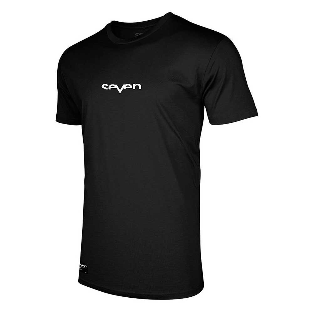 seven micro brand short sleeve t-shirt noir l homme